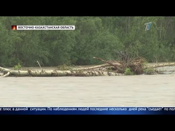 Разбушевавшаяся река каждый день размывает по полметра береговой линии поселка Разбушевавшаяся река каждый день размывает по полметра береговой линии поселка