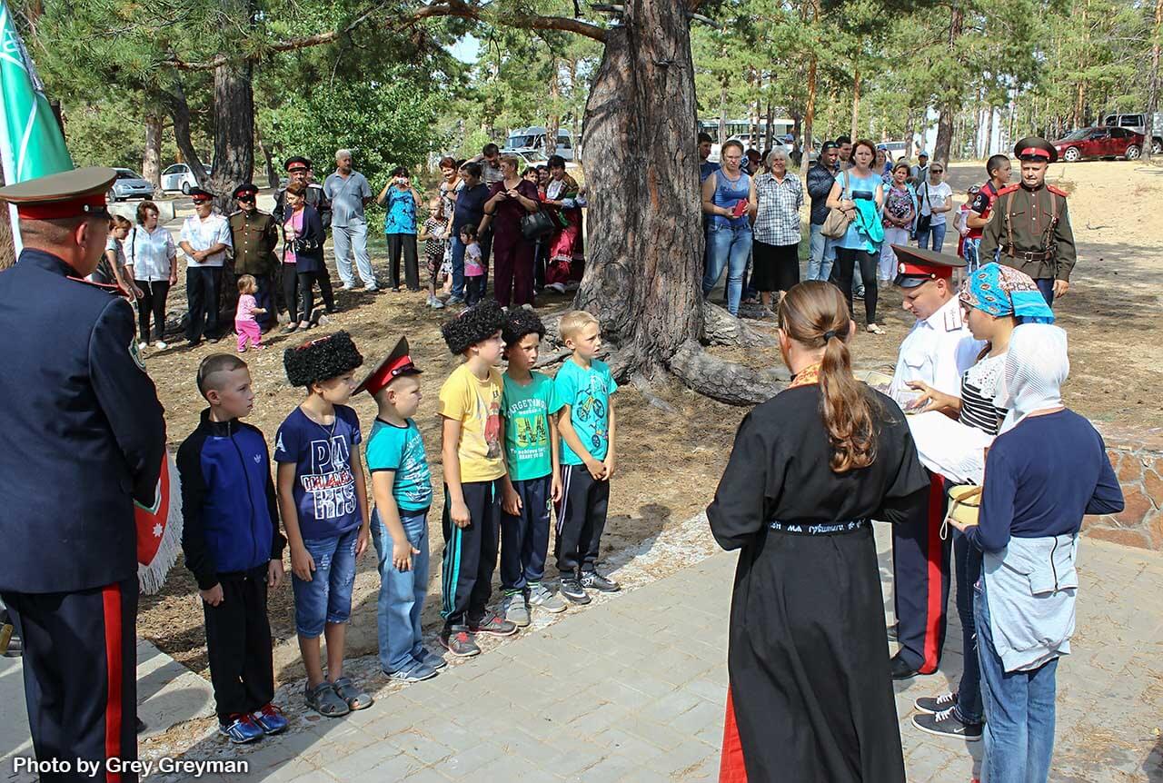 На «Святом ключе» прошло праздничное мероприятие, посвященное празднованию казачьего праздника «День Ермака»
