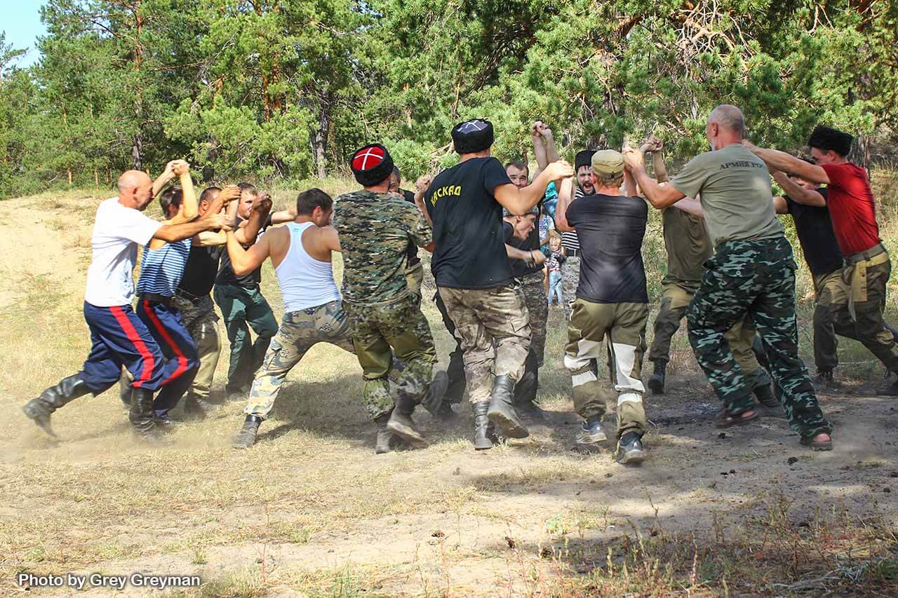На «Святом ключе» прошло праздничное мероприятие, посвященное празднованию казачьего праздника «День Ермака»