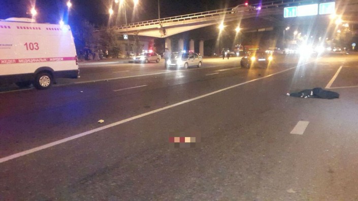 В Алматы под колёсами «BMW» погибли 4 человека