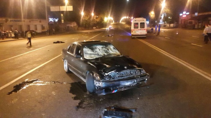 В Алматы под колёсами «BMW» погибли 4 человека