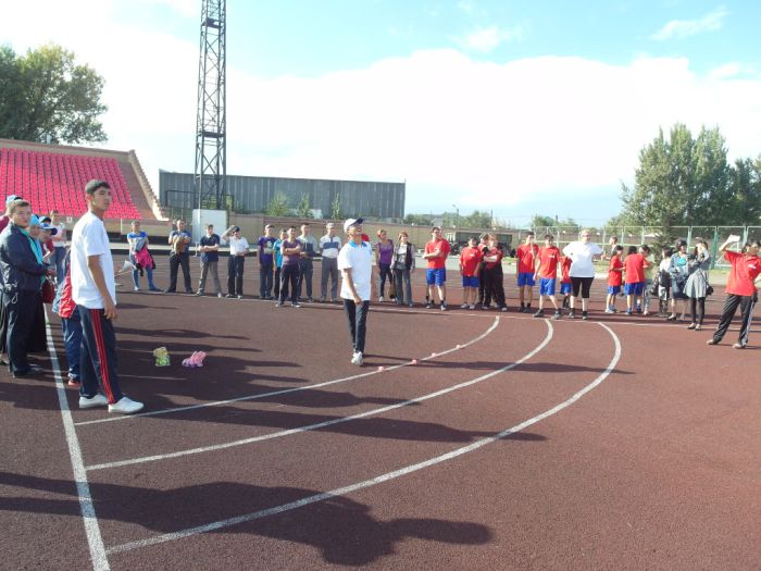 В Семее прошли спортивные состязания «Весёлые старты»