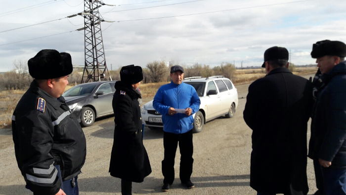 В Семее состоялась республиканская  акция «Приемная на дороге»