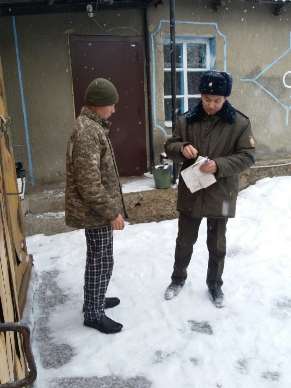 Сотрудники УЧС провели рейд по жилому сектору