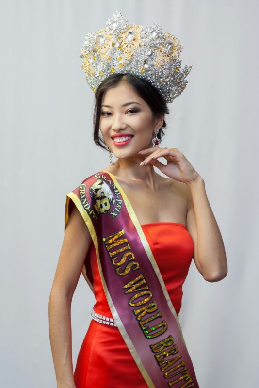 20-летняя семейчанка победила в Miss World Beauty-2016