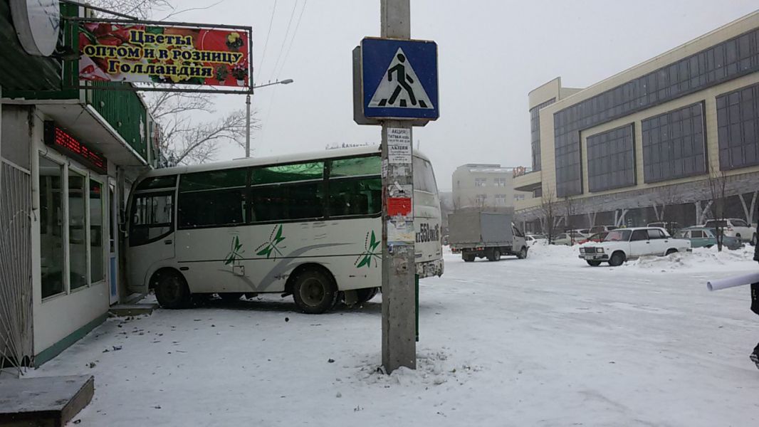 снежный коллапс в Семее