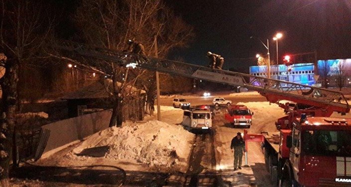 Магазин шин почти сгорел в Семее
