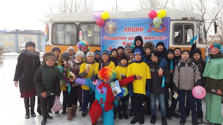 Автокараван «Безопасное счастливое детство – светлое будущее Казахстана!»