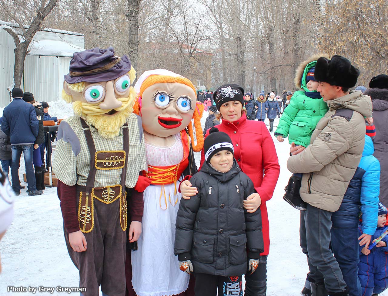 Широкую Масленицу отметили в Семее
