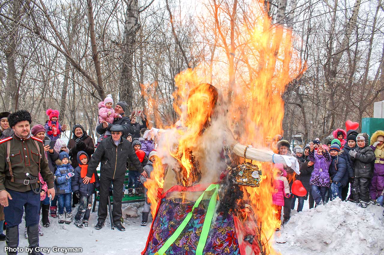 Широкую Масленицу отметили в Семее