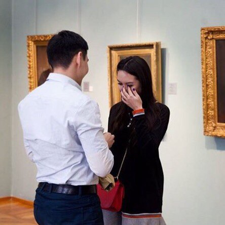 предложение руки и сердца