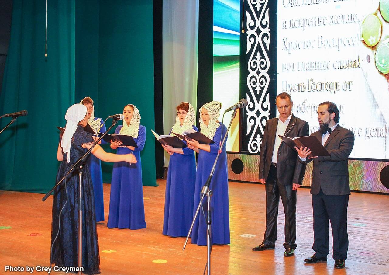 В Семее встретили праздник Пасхи