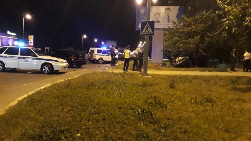 В Семее произошло серьезное ДТП, один человек погиб на месте