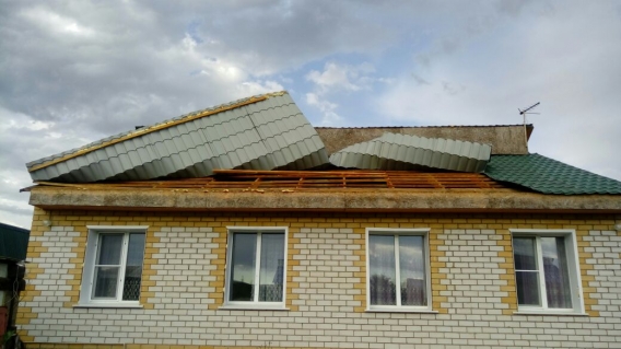 ураган в Усть-Каменогорске