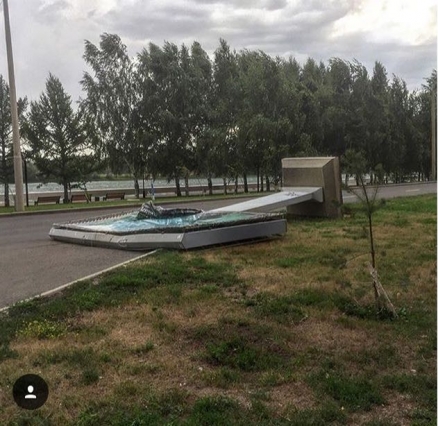ураган в Усть-Каменогорске