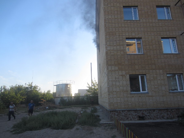 пожара в общежитии Минобороны