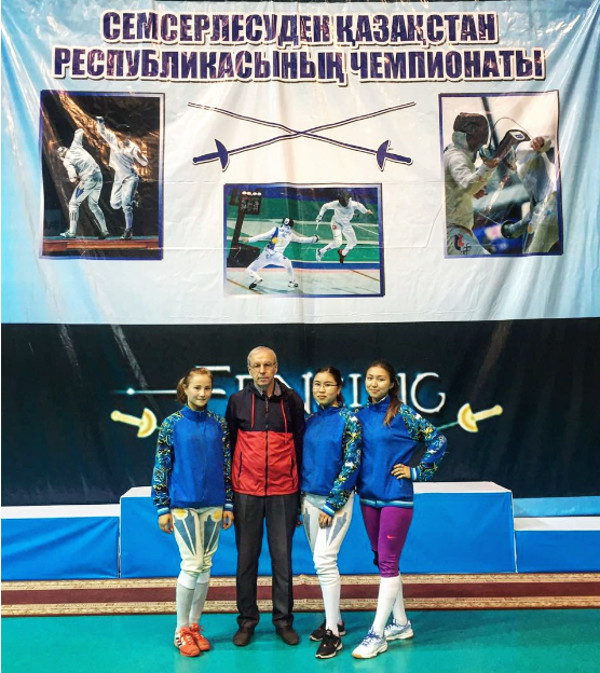 Фехтовальщики из Семея завоевали титул Чемпионов Казахстана