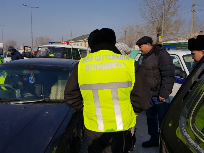 задержание автоугонщика в Семее