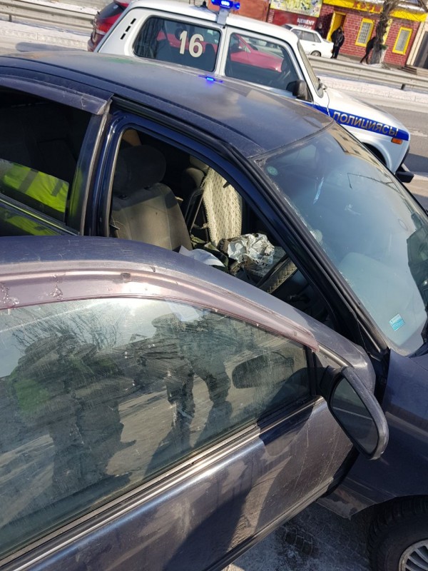 задержание автоугонщика в Семее