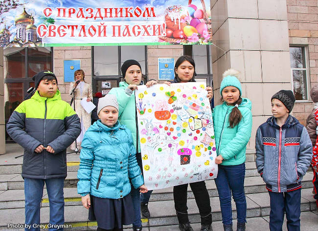 Семейчане отпраздновали праздник Пасхи