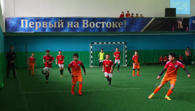 Молодое поколение футболистов Семея