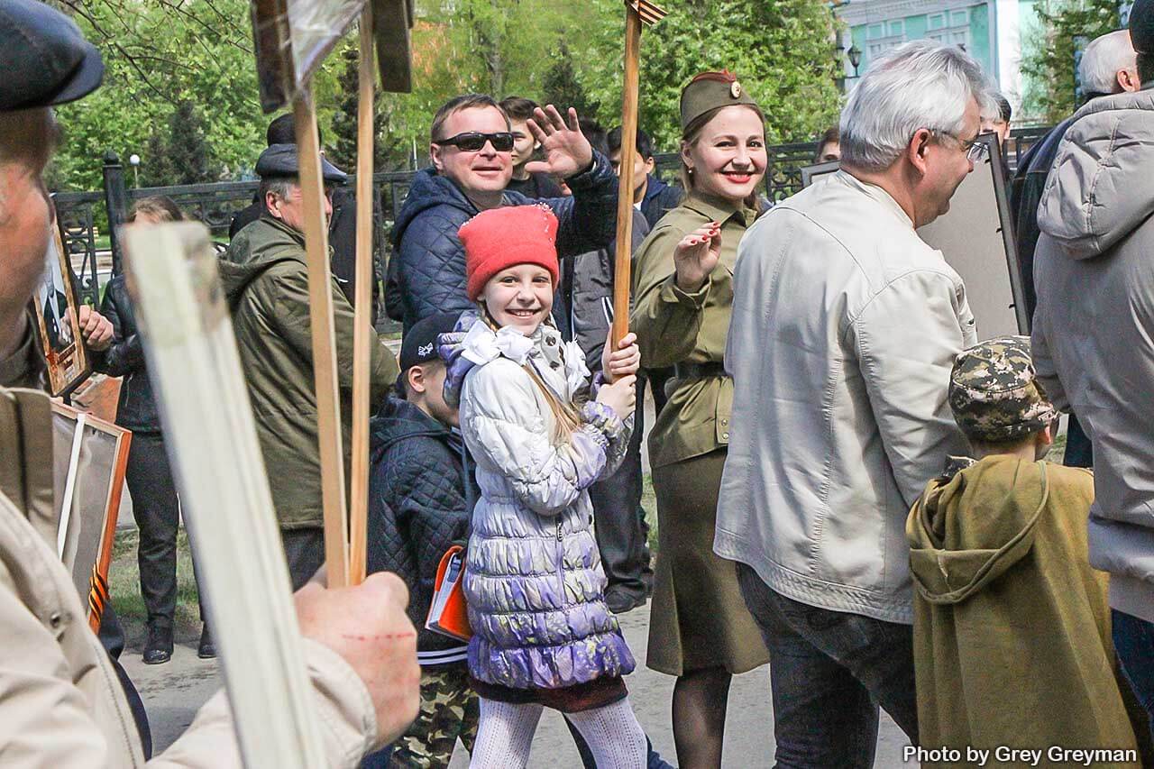День Победы в Семее