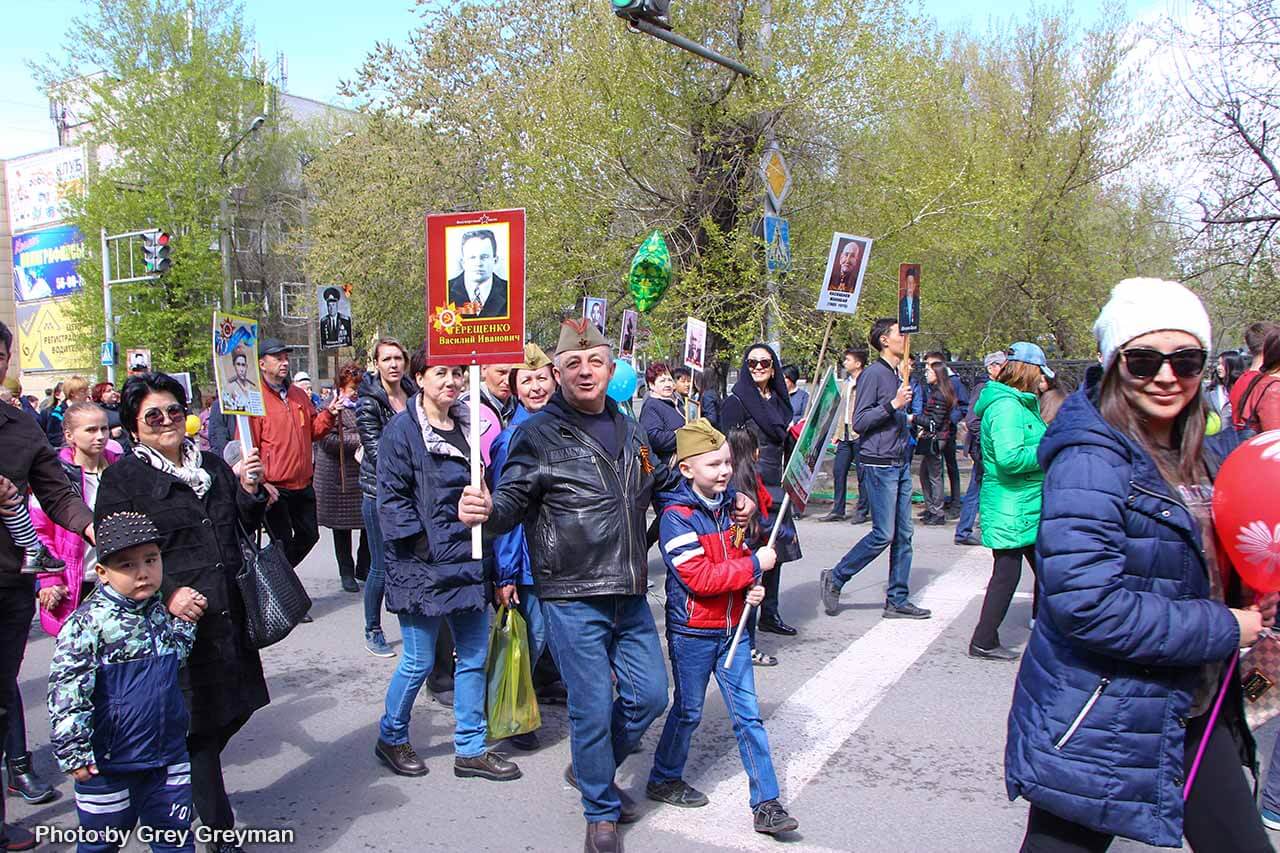 День Победы в Семее