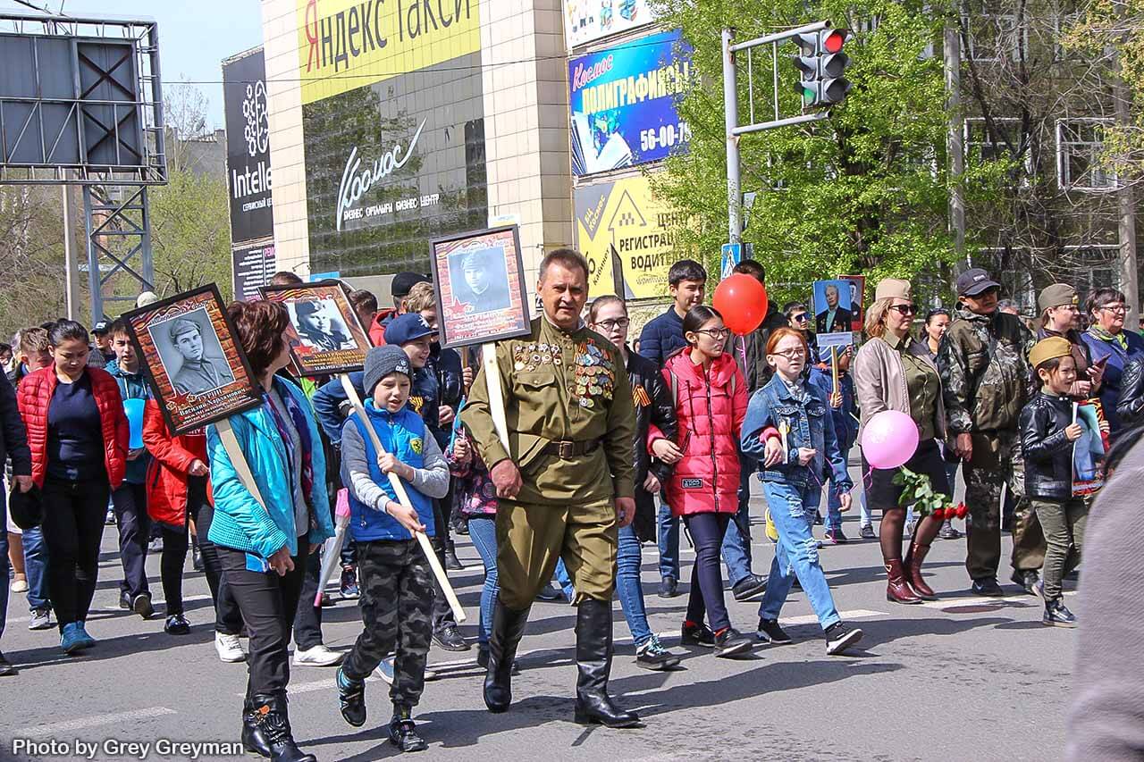 День Победы в Семее