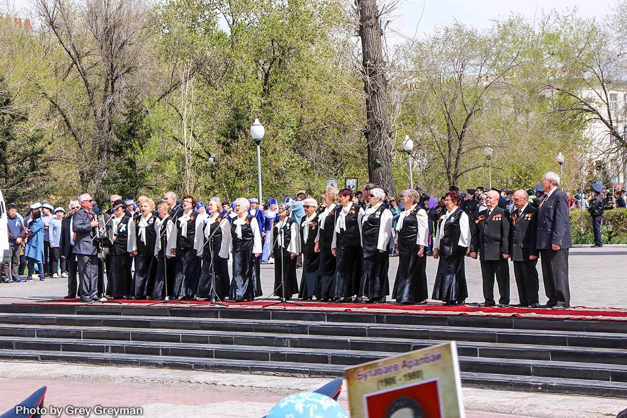 День Победы в Семее