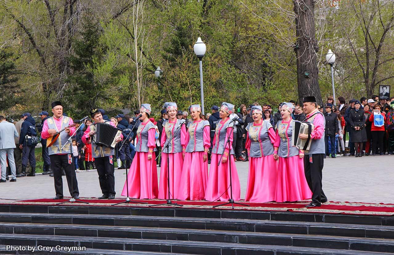 День Победы в Семее
