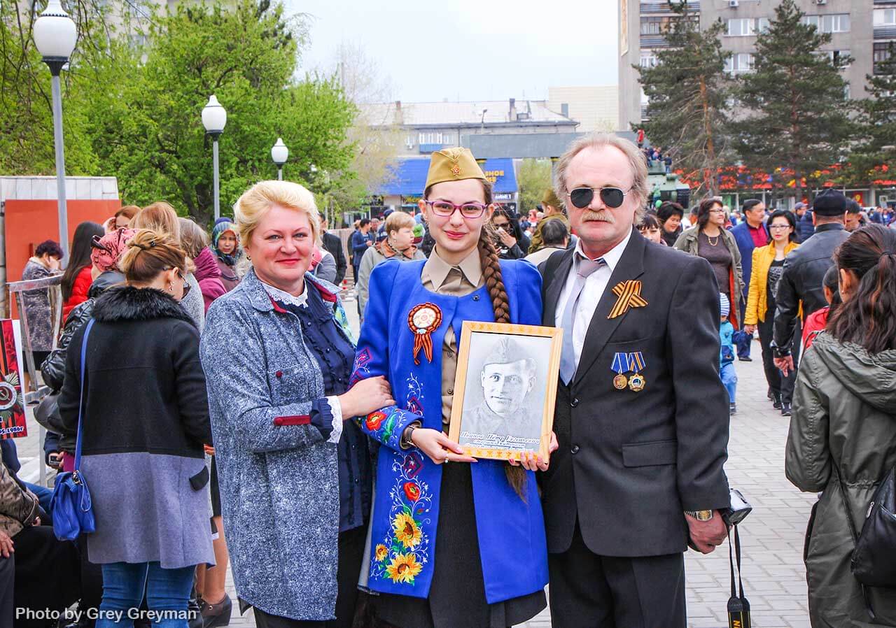 День Победы в Семее