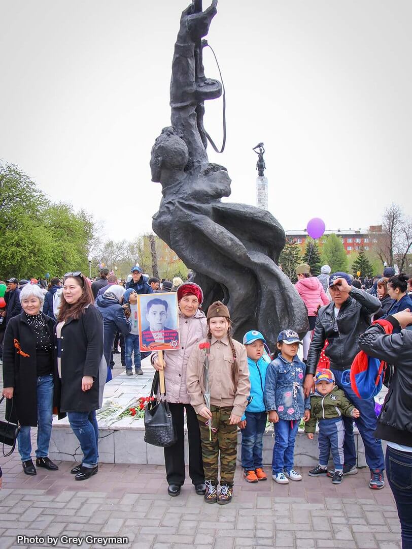 День Победы в Семее