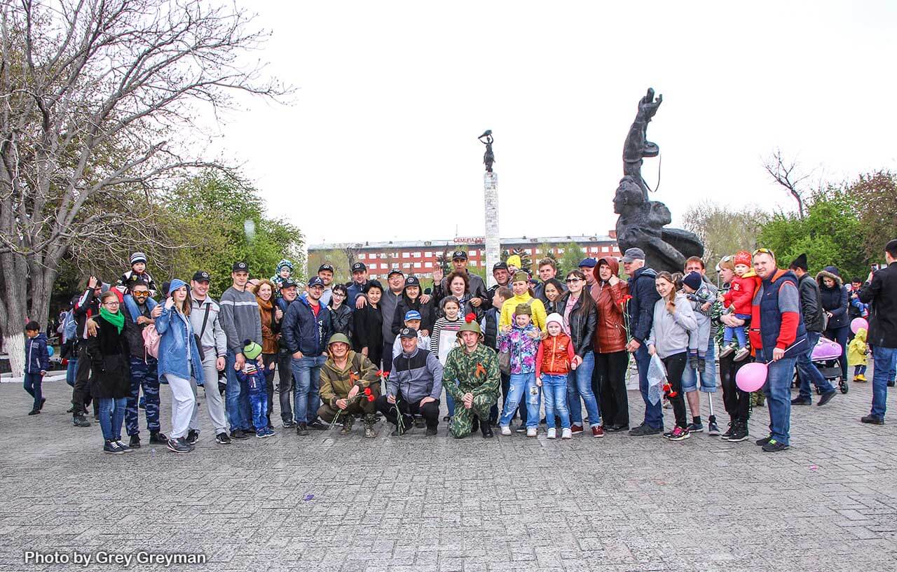 День Победы в Семее