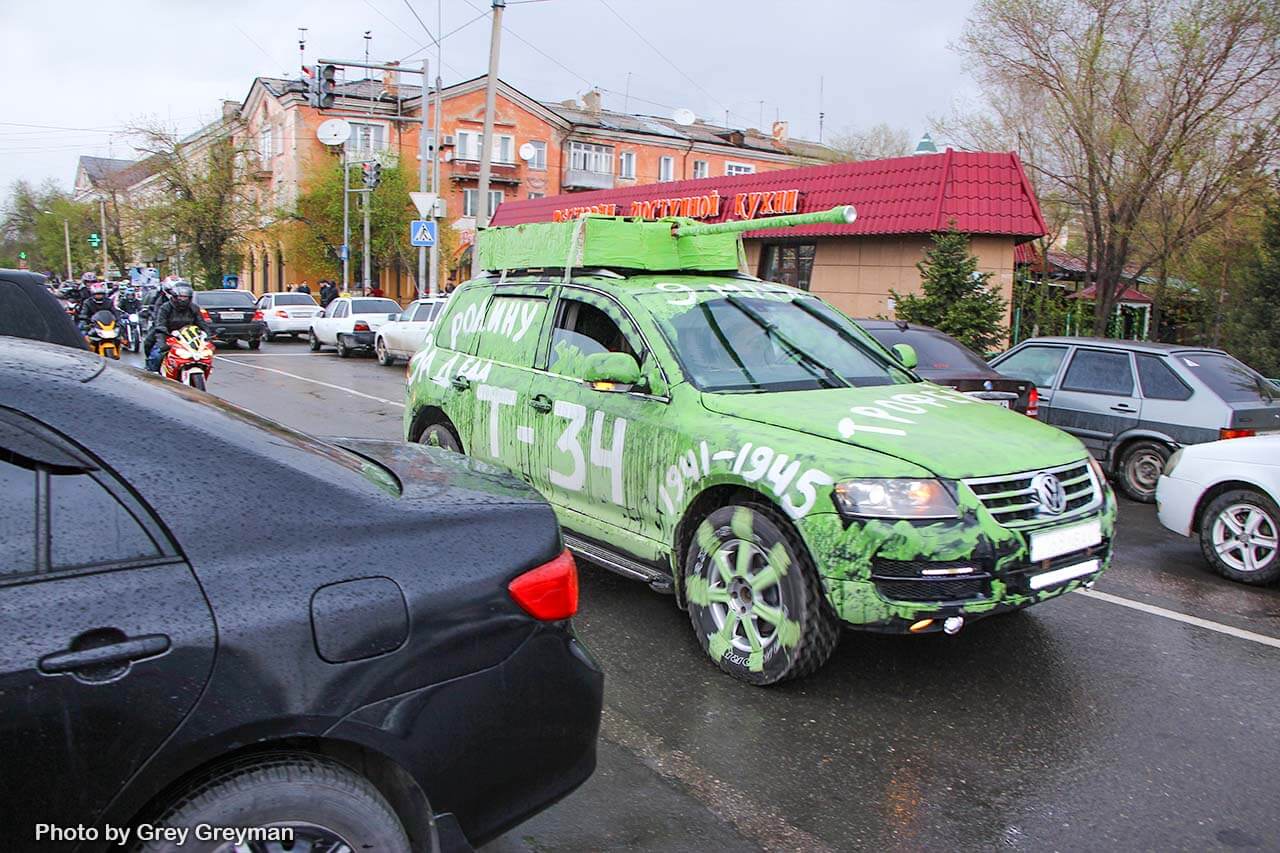 День Победы в Семее