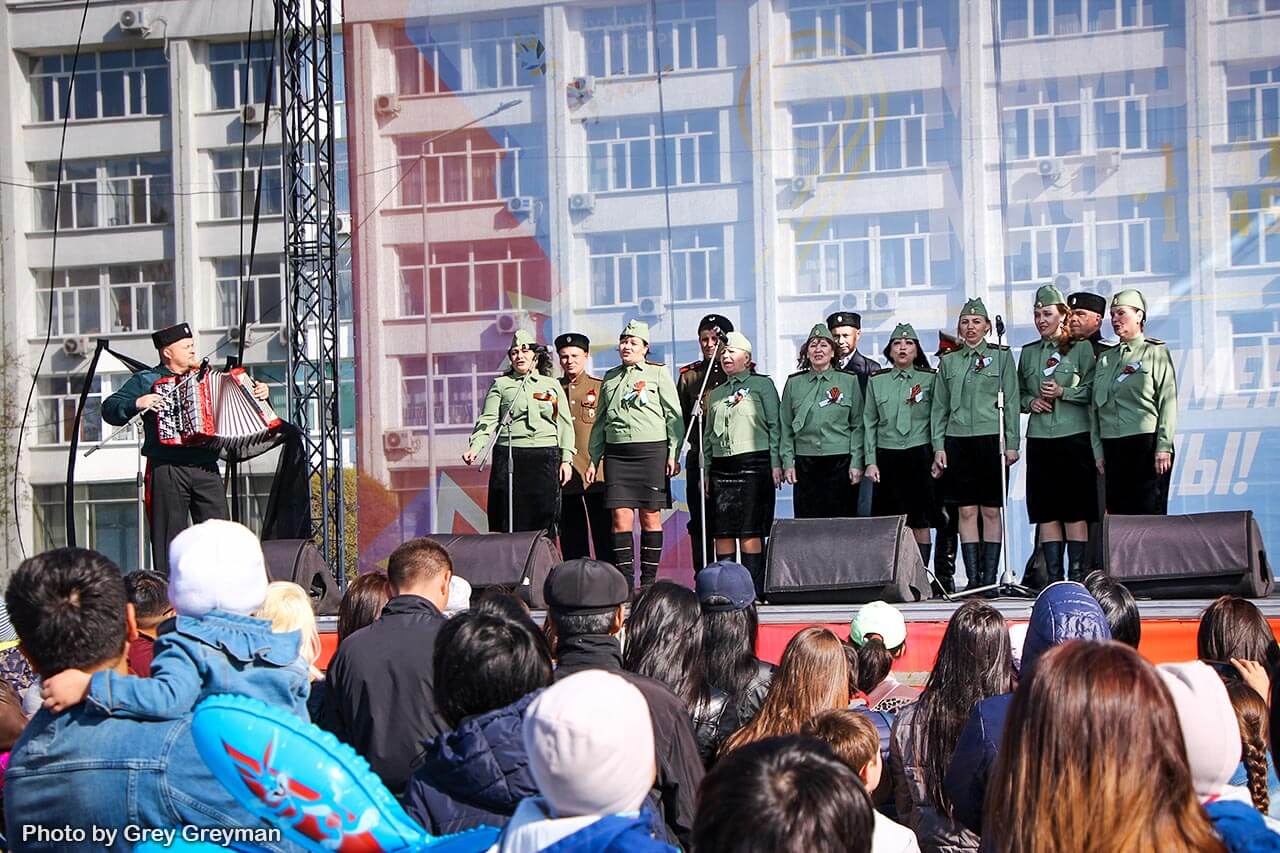 День Победы в Семее