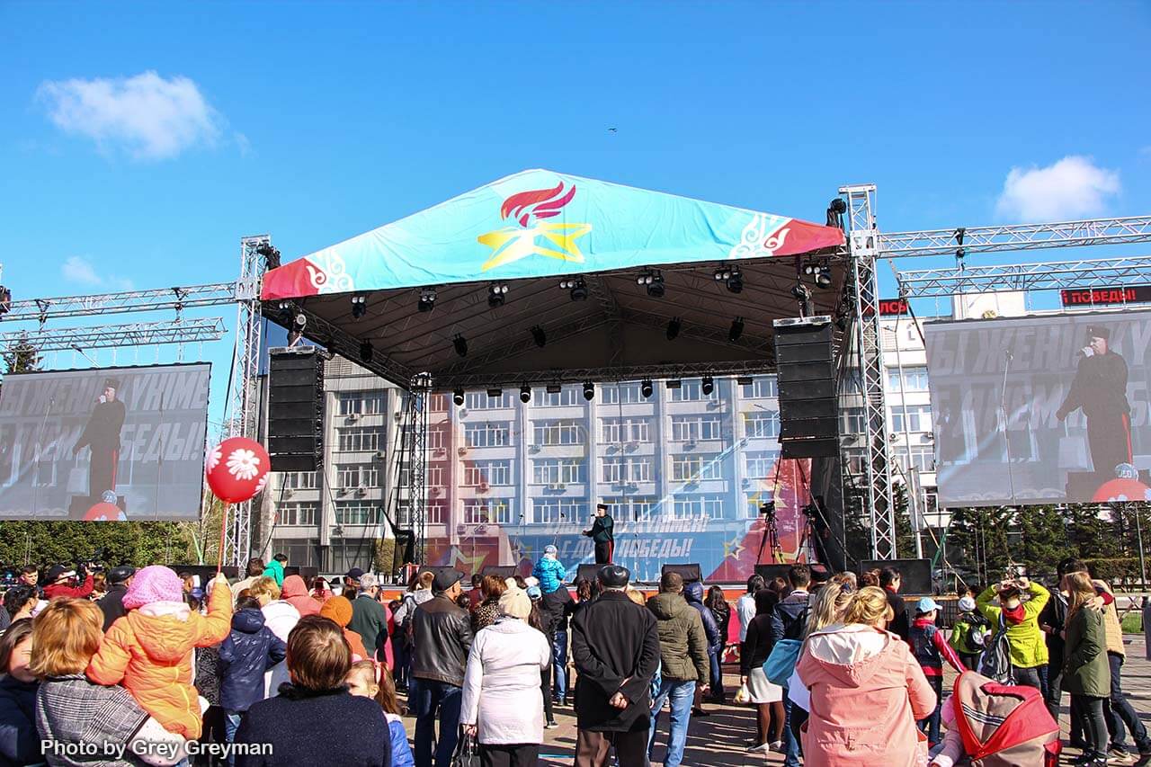 День Победы в Семее