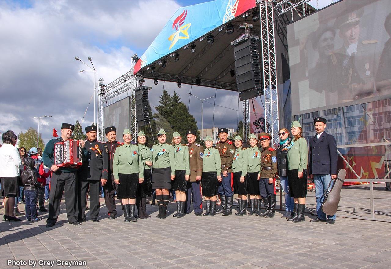 День Победы в Семее