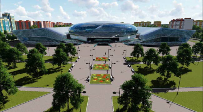 спорткомплекс Абай Арена в Семее