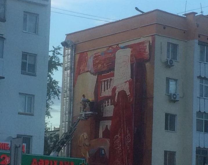 Астану украсили новые граффити