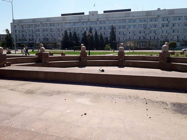 фонтан в Семее