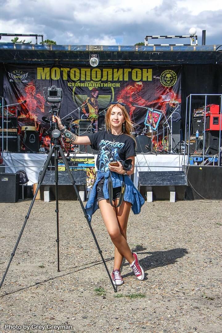 В Семее прошёл ежегодный мотофестиваль «Мотополигон-2018»