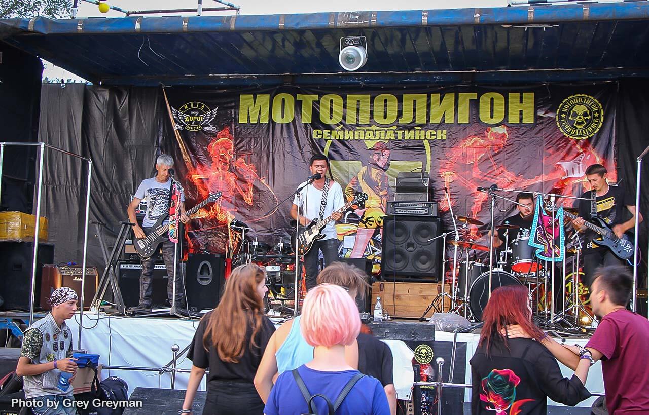 В Семее прошёл ежегодный мотофестиваль «Мотополигон-2018»