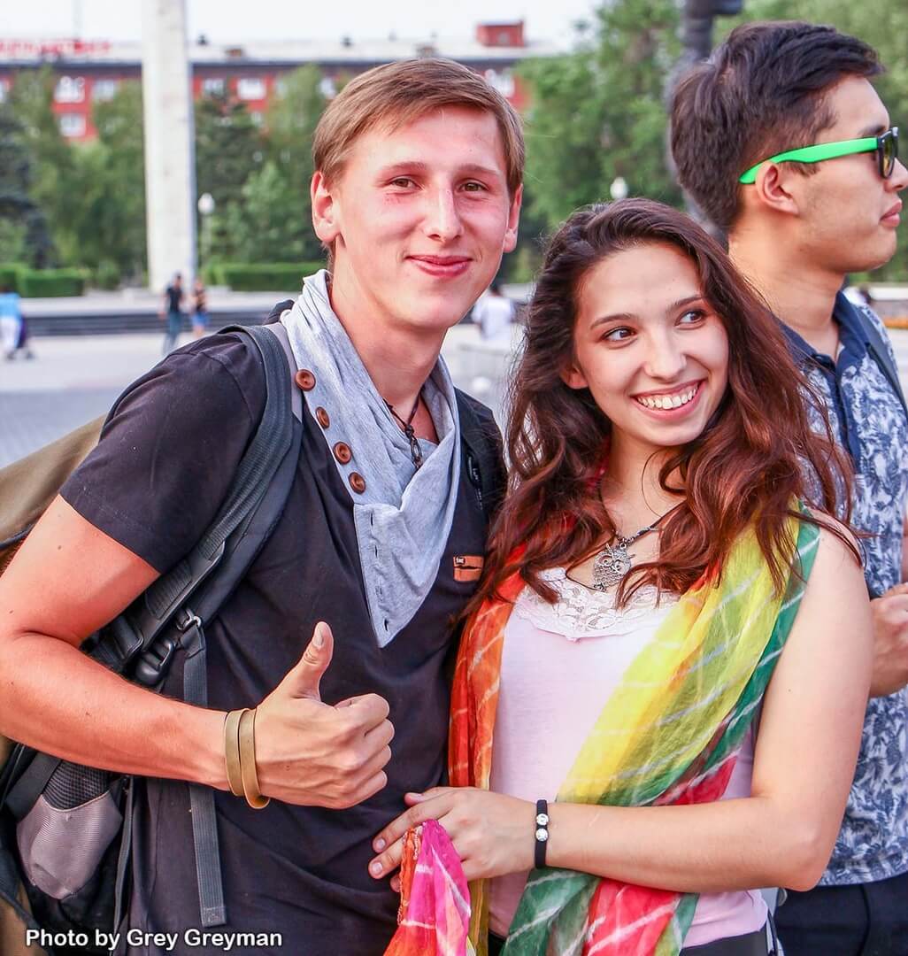 Подари свою улыбку! 