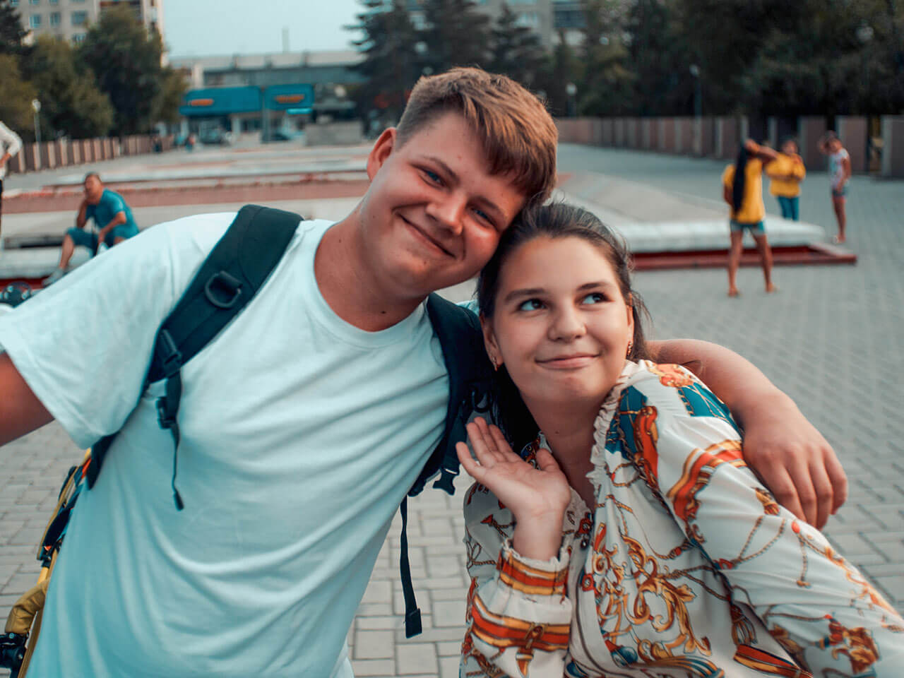 Подари свою улыбку! 