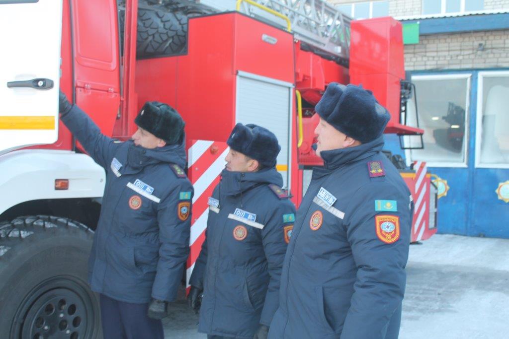 В преддверии нового года спасатели Семея получили новую технику