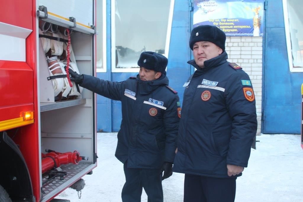 В преддверии нового года спасатели Семея получили новую технику