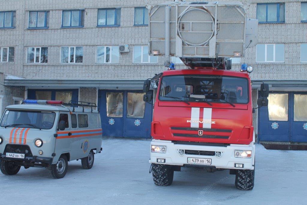 В преддверии нового года спасатели Семея получили новую технику