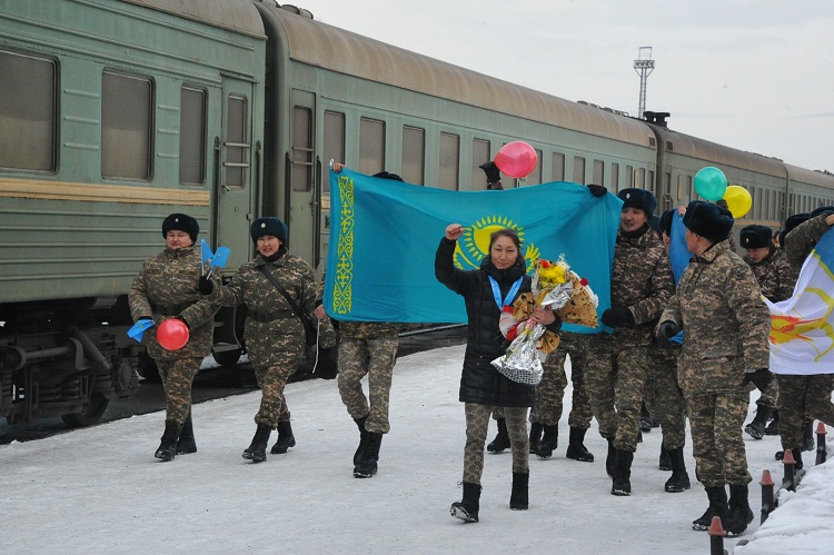Чемпионка Казахстана по ММА