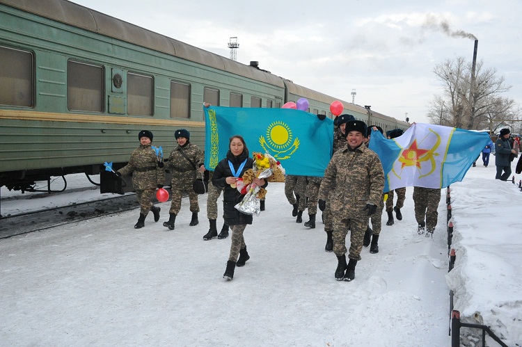 Чемпионка Казахстана по ММА