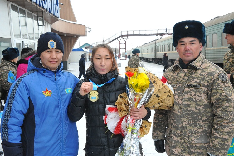 Чемпионка Казахстана по ММА